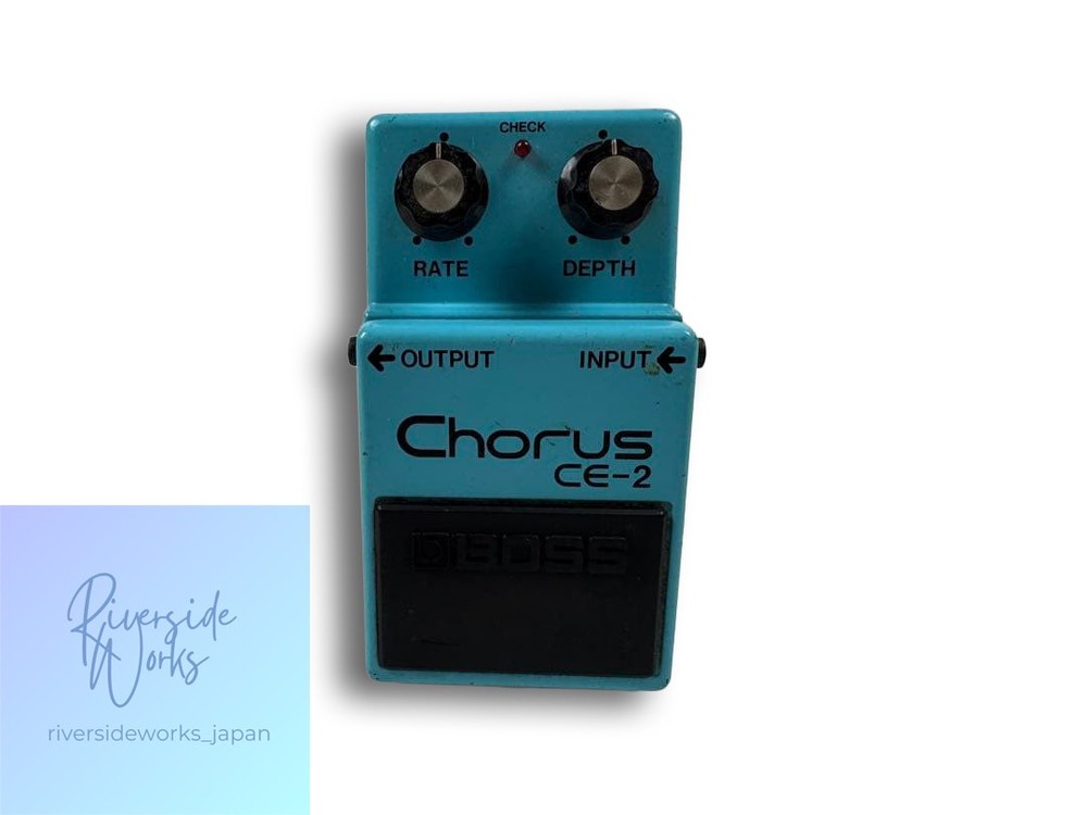 BOSS Chorus Effect CE-2 Silver Screw
