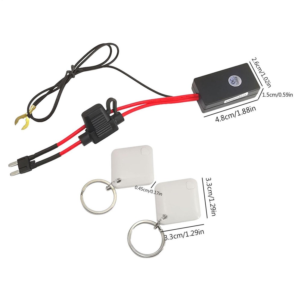 Auto-Sensing Car Immobilizer Security System With Anti-hijacking RC Two Modes