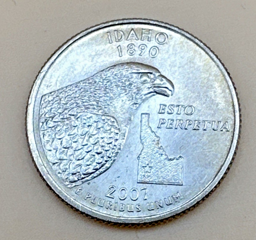 2007-P Idaho State Quarter- Uncirculated