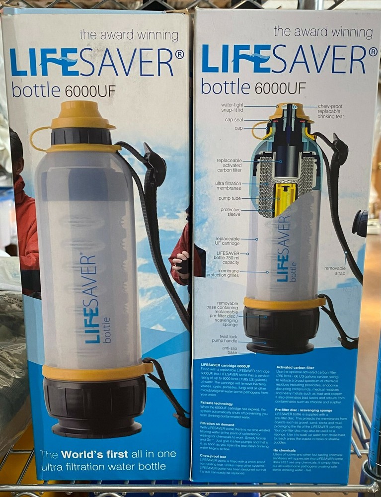LIFESAVER 6000L UF bottle