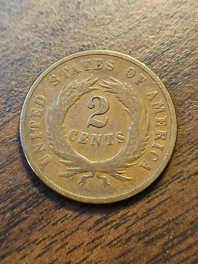1868 2 Cent Piece