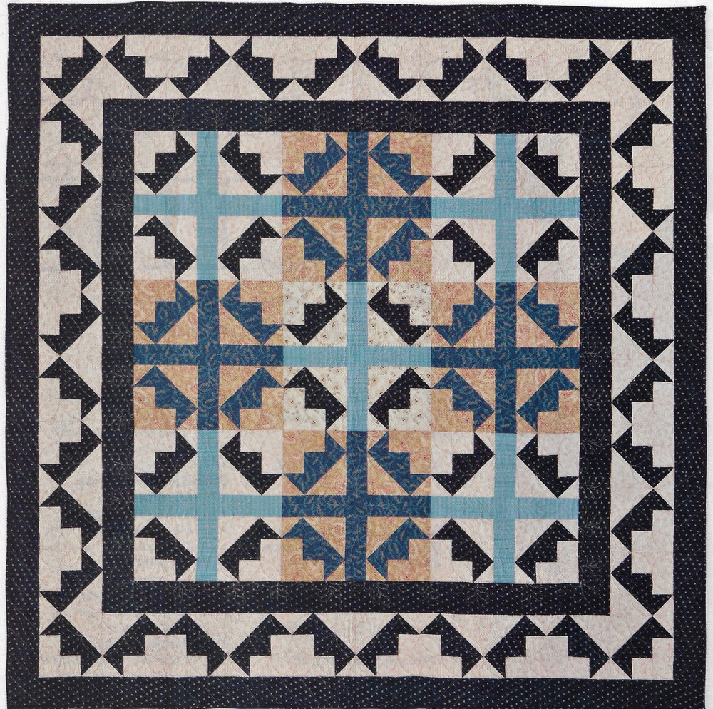 Crossing Point Quilt quilting pattern instructions