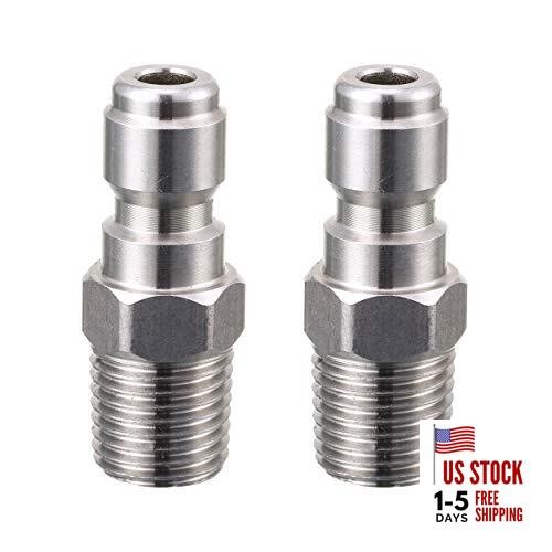 Pressure Washer Coupler, Quick Connect Plug, 1/4 Adapter for Surface Cleaner