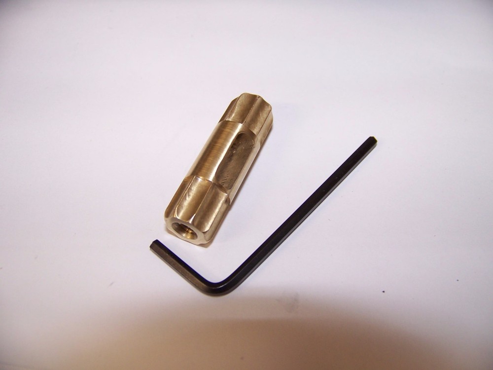 Solid Brass Hammer Bar for Chiappa Little Badger Extension Extender polished