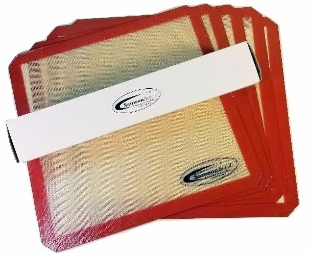 5 Pack Premium Non-Stick Silicon Dehydrator Sheets for Samson 1010 Dehydrator