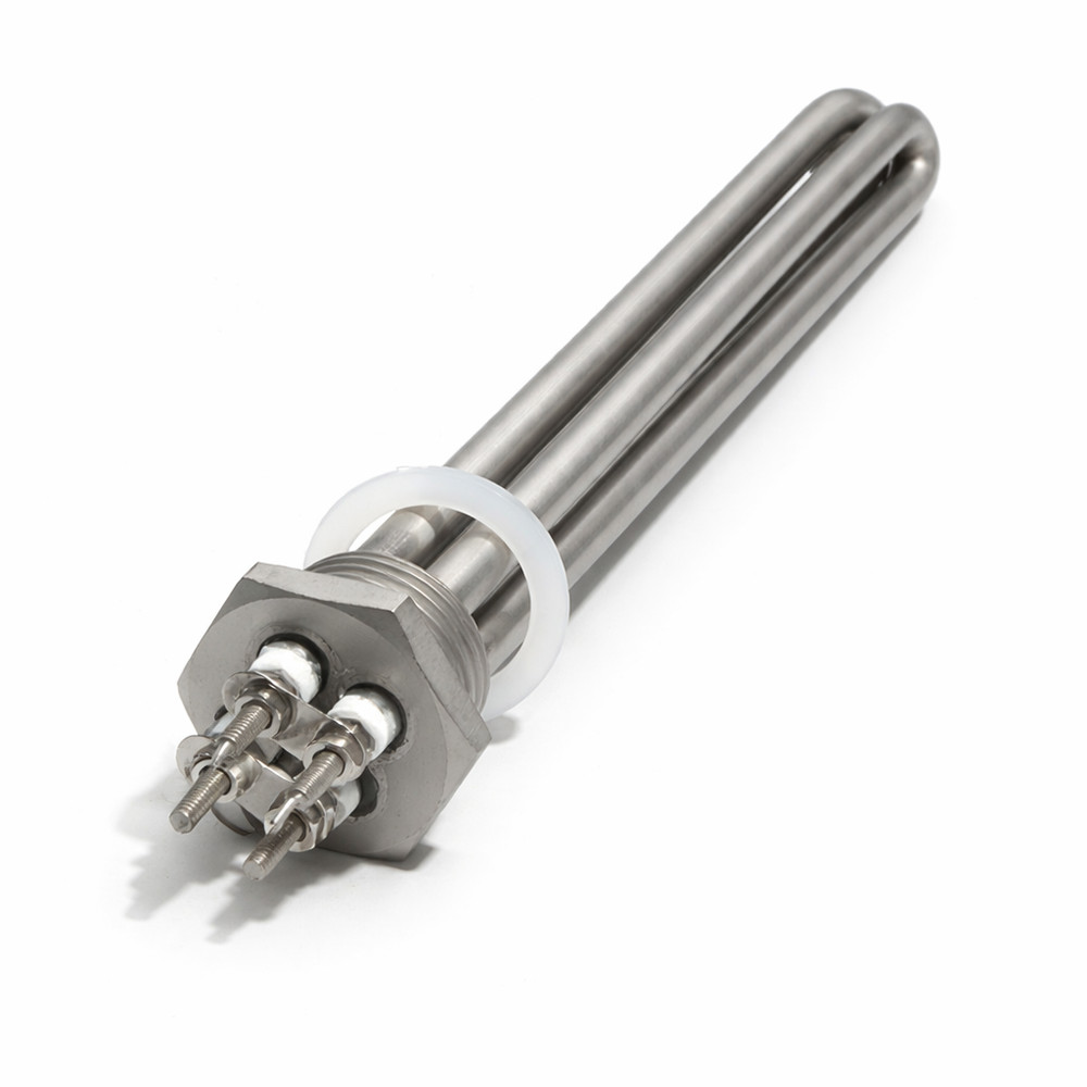 Solar Water Heater Tubular Element DN25 1inch 300W-600W 12V/24V/48V 304SS 200mm