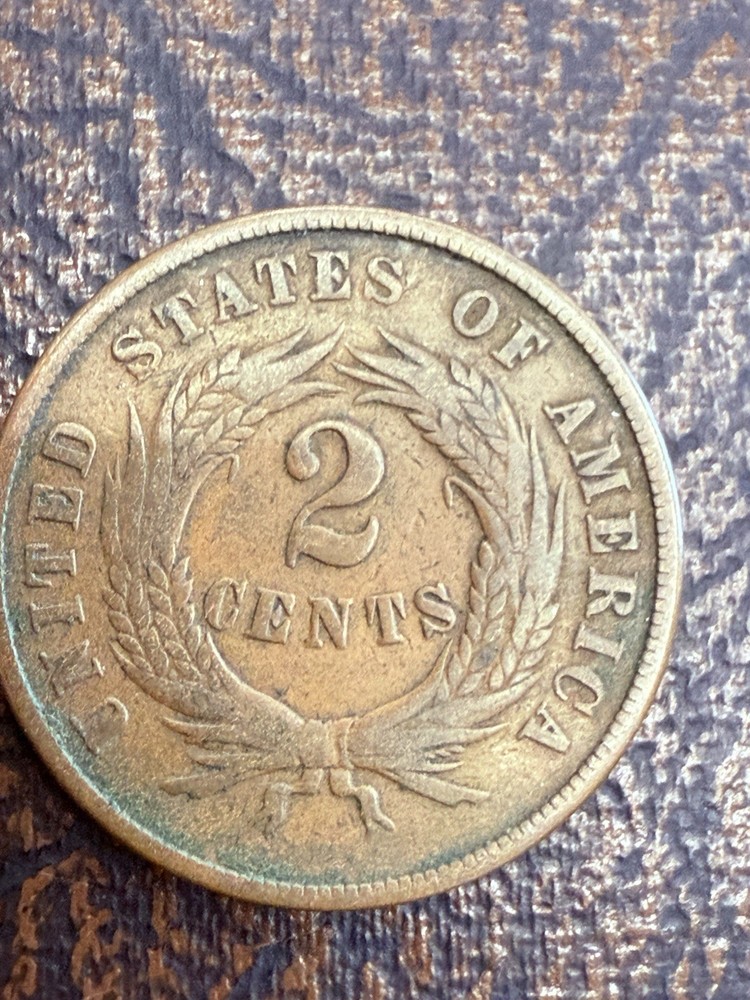 1869 Two Cent Piece #7785