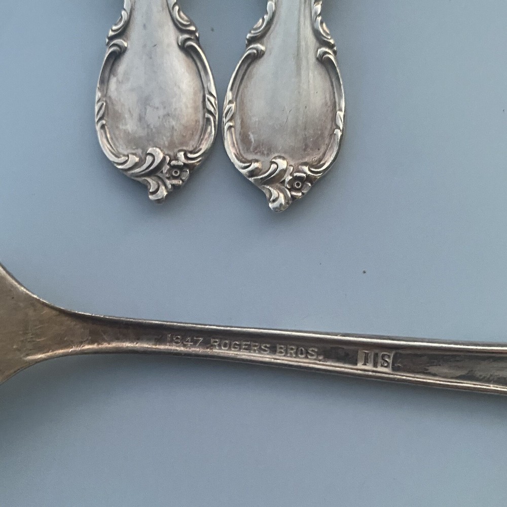 William Rogers International SilverPlate Flatware Lot “Precious Mirror” Pattern