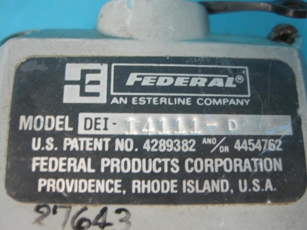 FEDERAL MAXUM DIGITAL ELECTRONIC DIAL INDICATOR DEI-14111-D .0001mm