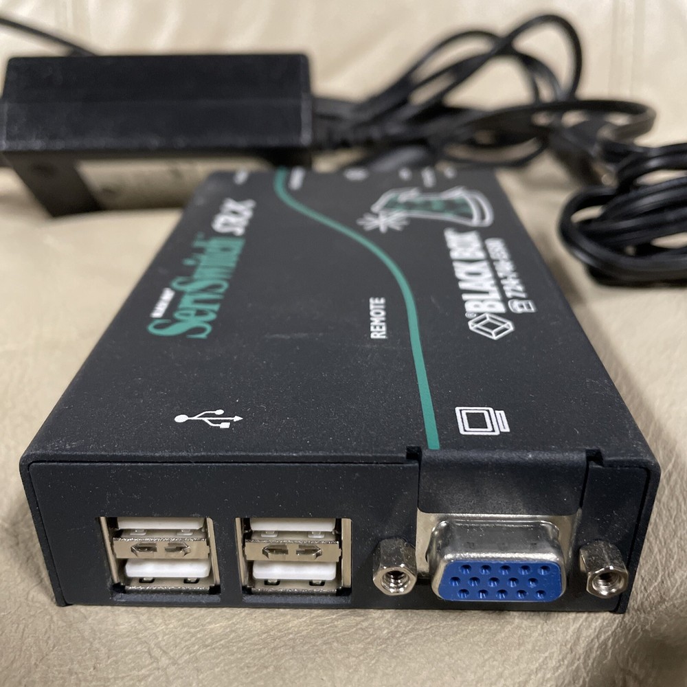 BLACKBOX ACU5051A SERVSWITCH Wizard SRX VGA + USB EXTENDER REMOTE UNIT
