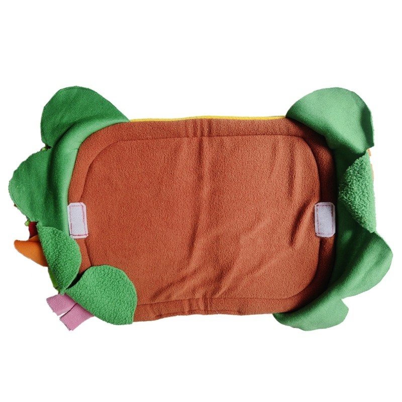 Plush Hamster Mouse Hideout House Mini Tacos Shape Model Hamster Nest