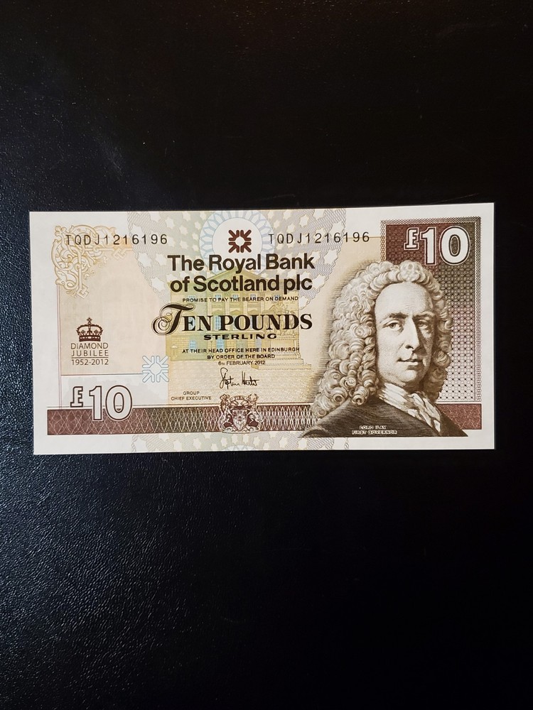 2012 scotland 10 pounds Commemorative Uncirculated