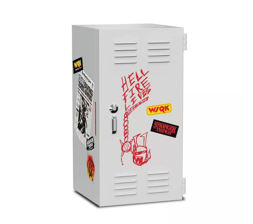 Stranger Things Hellfire Club Locker Mini Fridge