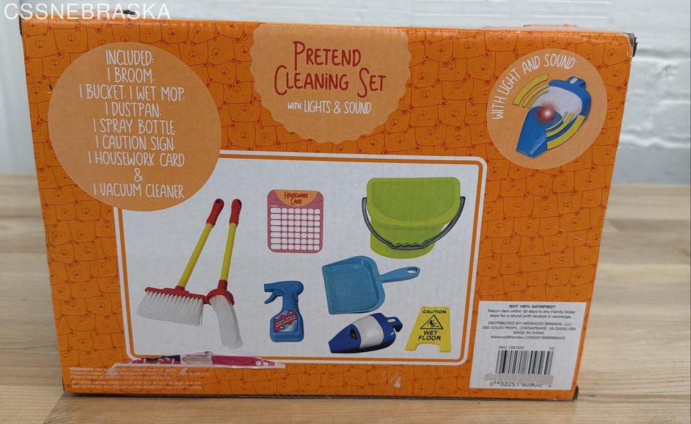 Toymazing Pretend Cleaning Set.