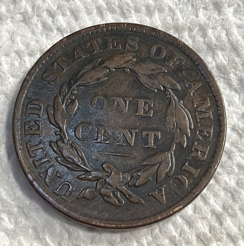 US 1835 Matron Head Large Cent **