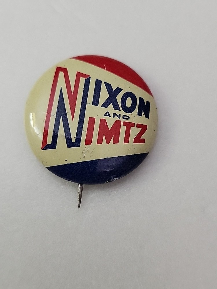 Small Pin/button Nixon Nimitz