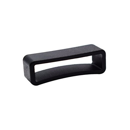 20 Pack 1 inch Plastic Keeper Belt Loop Square Loop Buckle for Backpack Straps