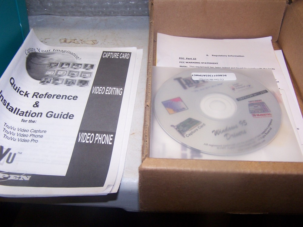 Aspen Technologies True View PCI Video Capture Card & Software for PC