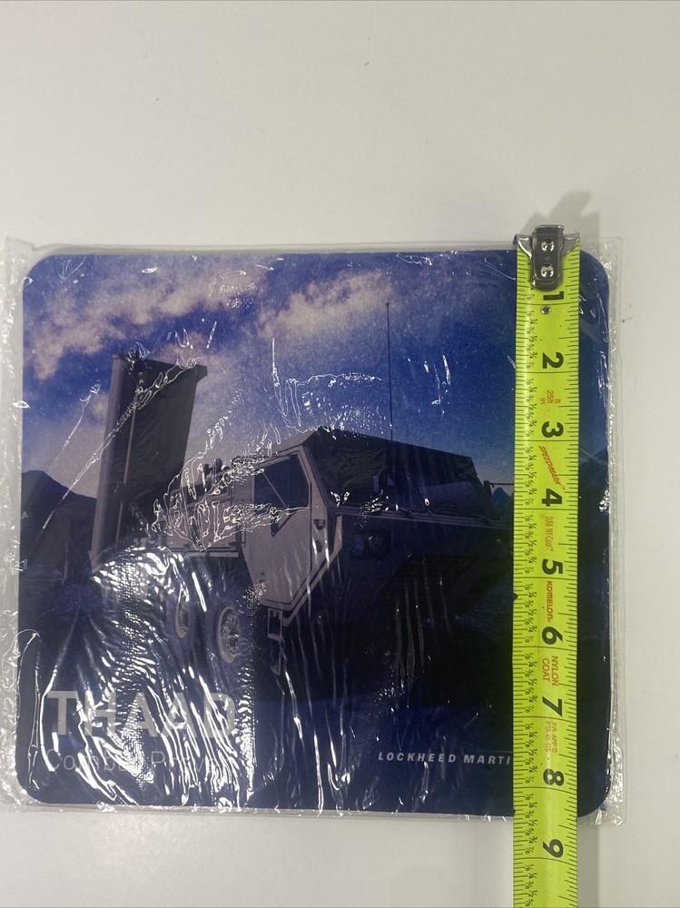 Lockheed Martin THAAD Combat Proven Military Interceptor Mousepad Gaming - New