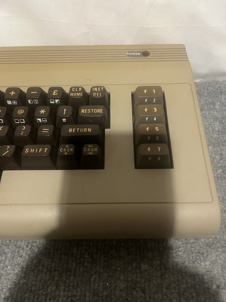 Vintage Commodore 64 With Power Supply Untested