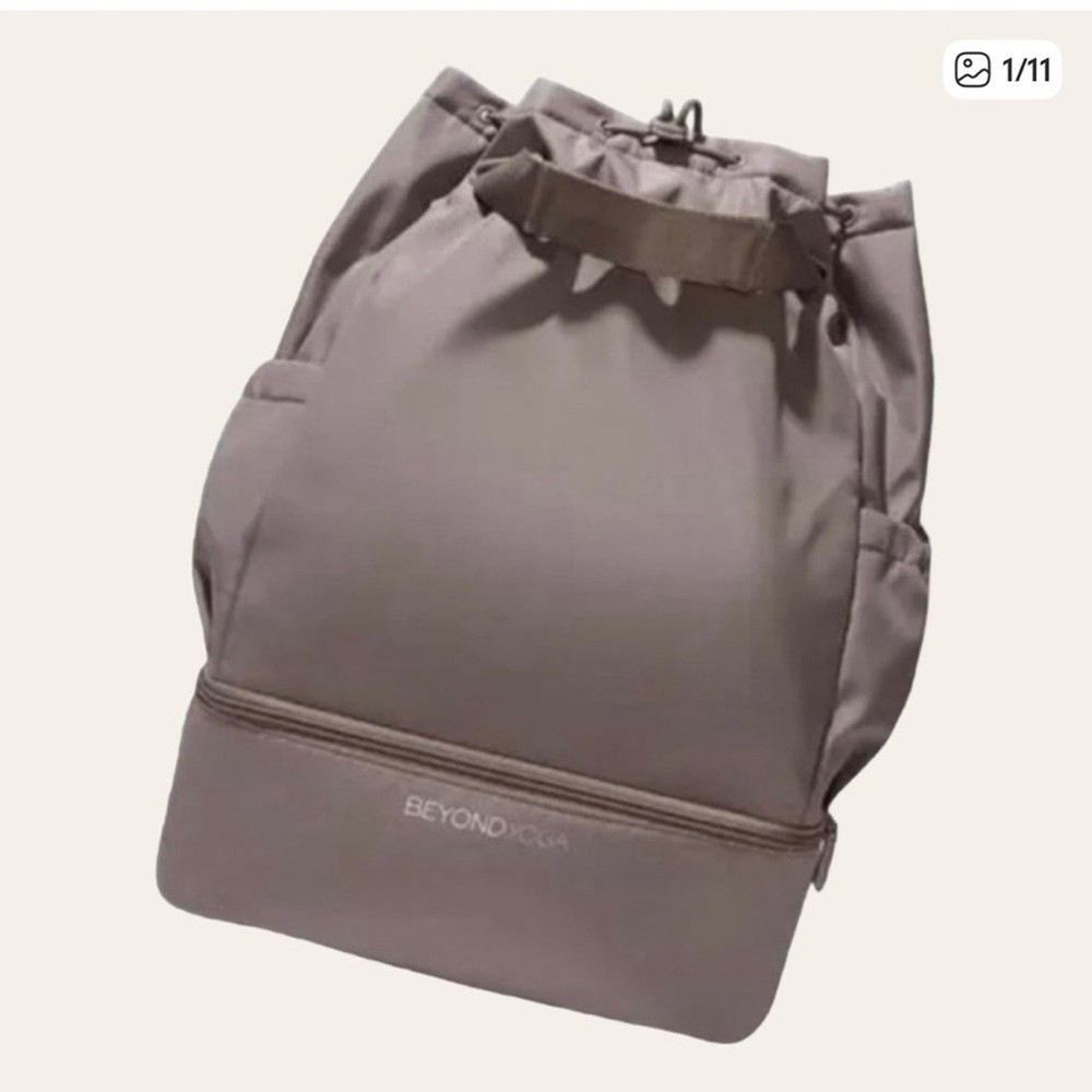 Beyond Yoga Gray TaupeBackpack