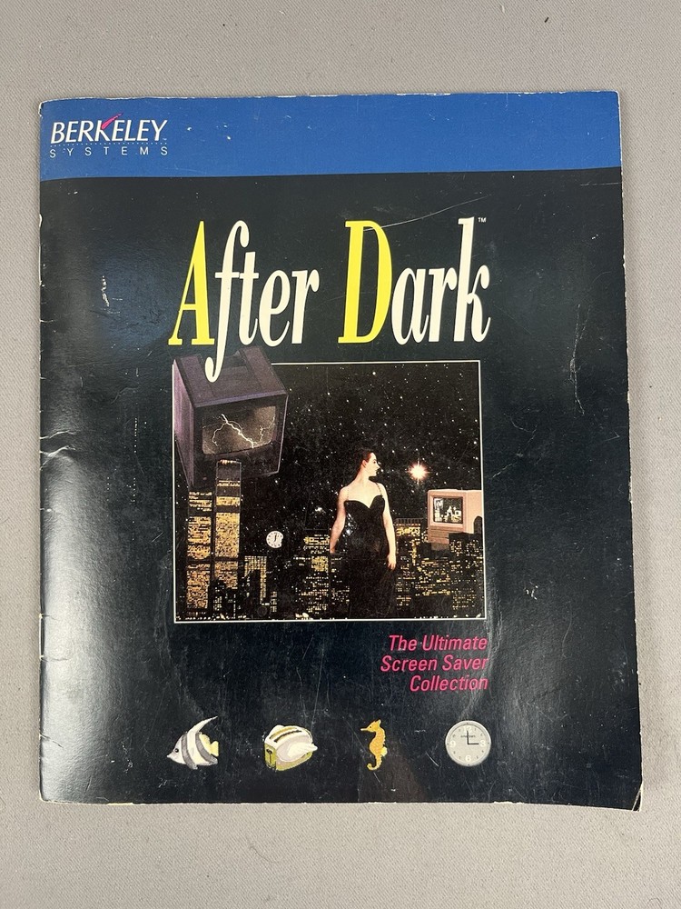 After Dark Screen Saver Berkeley 3.5" Floppy Disk - Vintage Computing