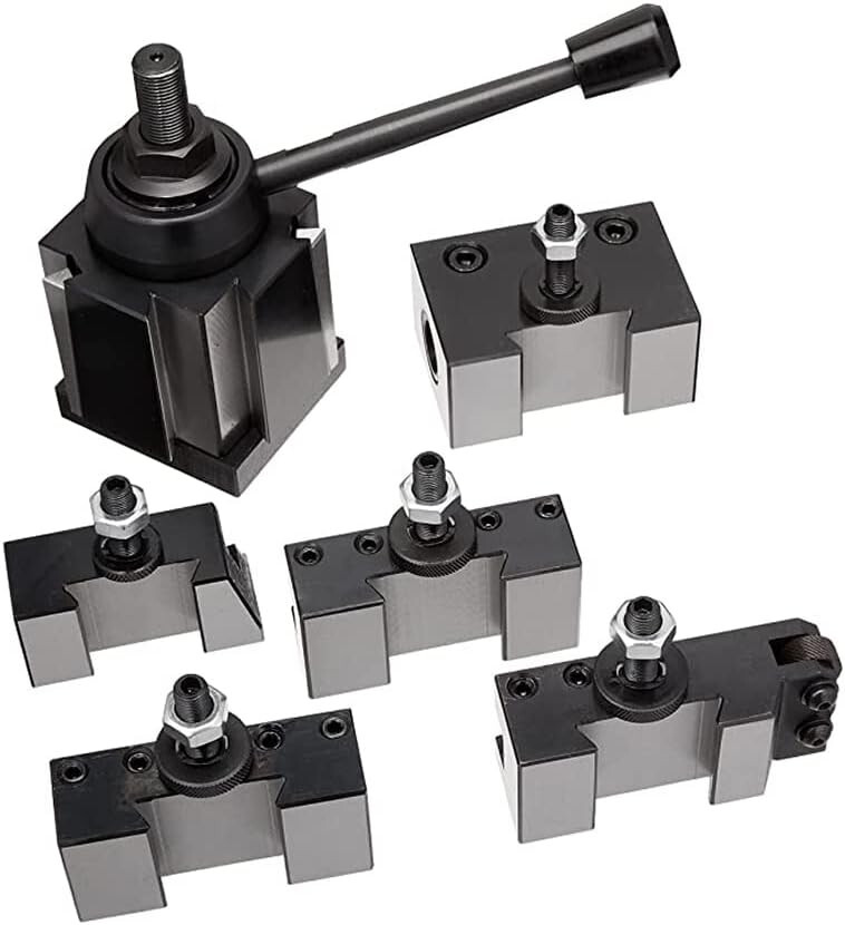 New Jet 650295 200 Series Wedge Type Tool Post Set Quick Change Tool