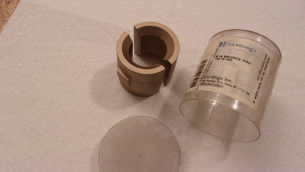 Hardinge 15/16" Round Smooth Bronze B16 Pad