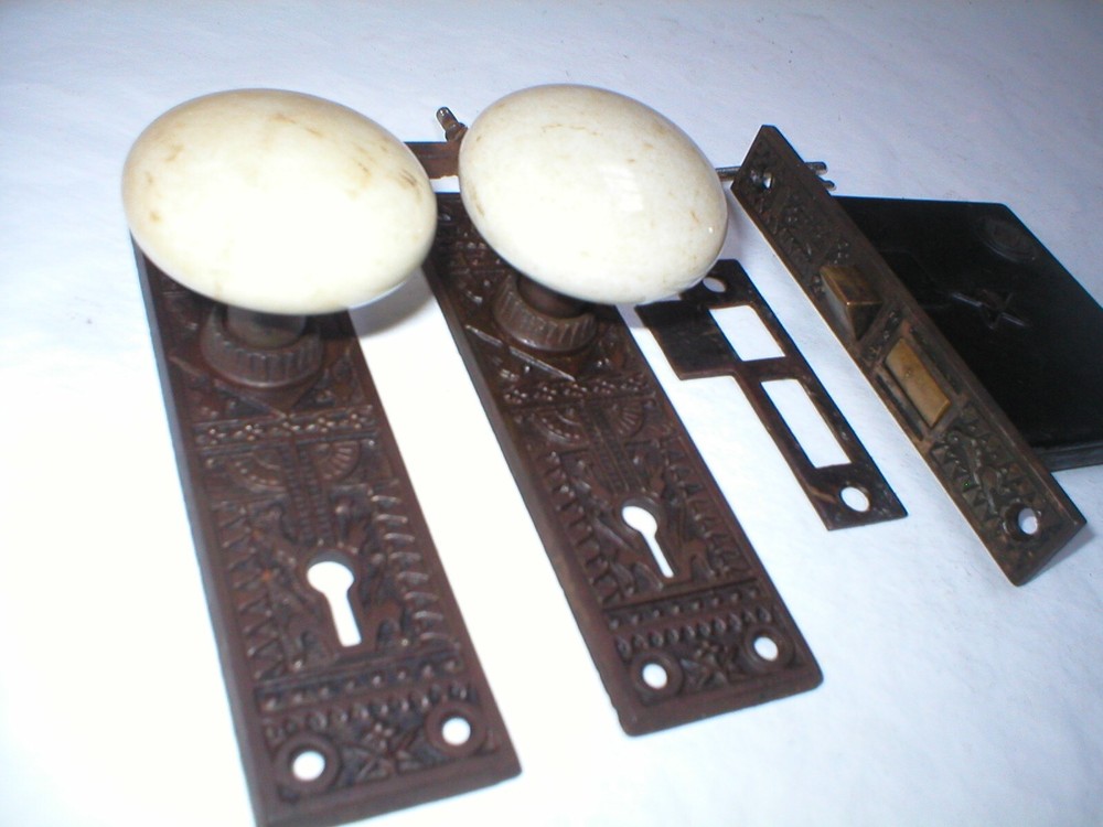 Antique Victorian Era Door Hardware