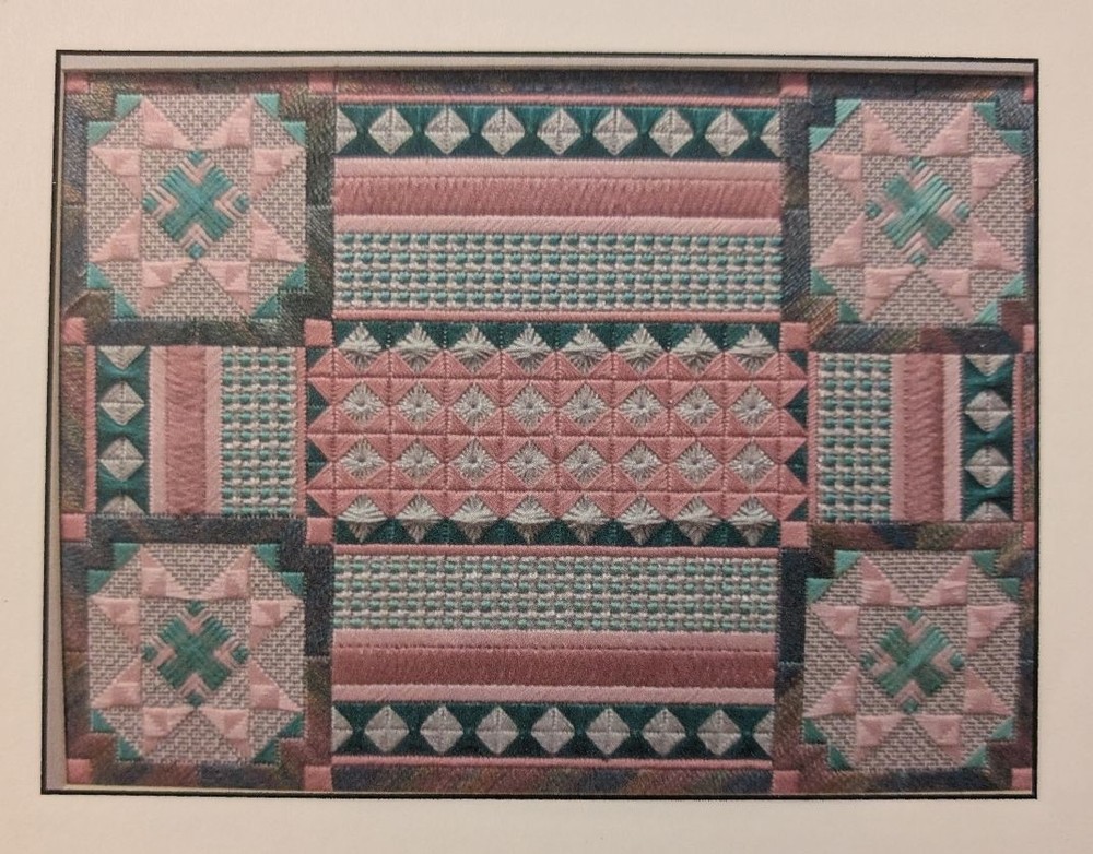 Lynn Tomlinson Designs Diamond Mosaic Needlepoint Pattern