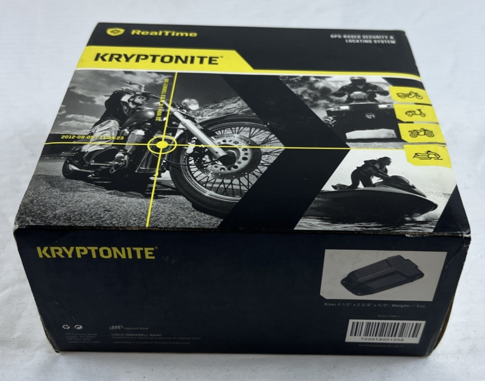 KRYPTONITE REAL TIME GPS BASED SECURITY AND LOCATING SYSTEM 132550