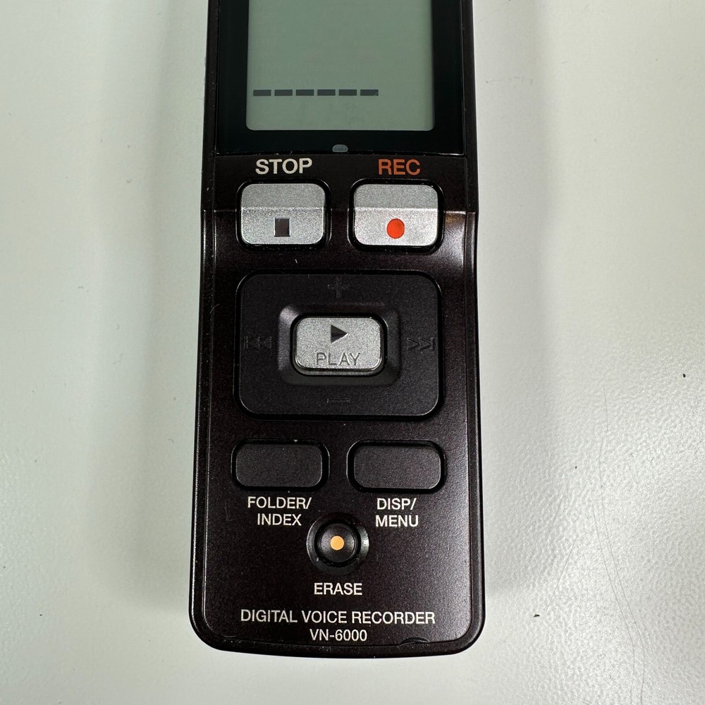Olympus Digital Voice Recorder VN-6000 Works