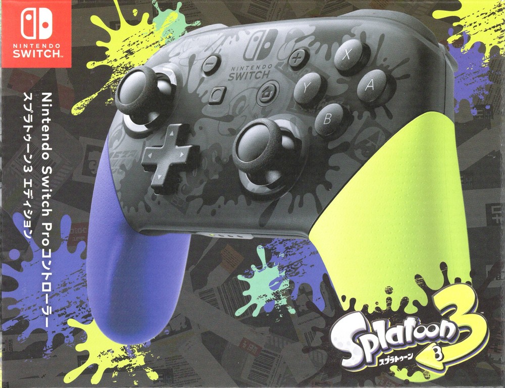 Official OEM Pro Controller Splatoon 3 Ed for Nintendo Switch™