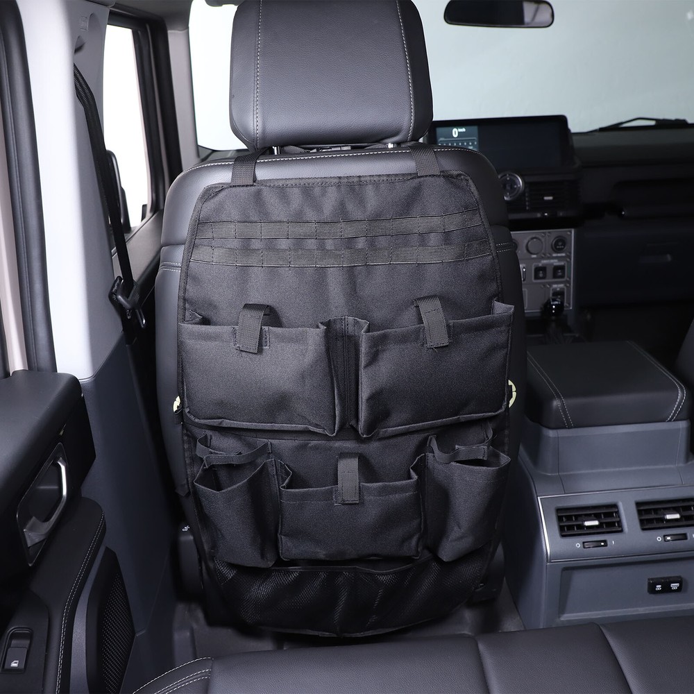 Multi Pocket Front Seat Back Storage Bag For Ineos Grenadier