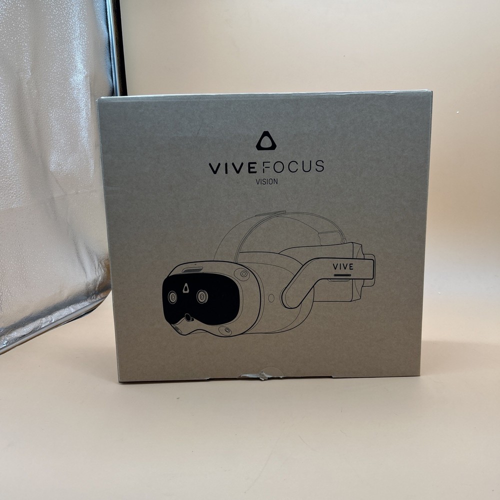 HTC Vive Focus Vision Mixed Reality and PC VR Headset + Controllers