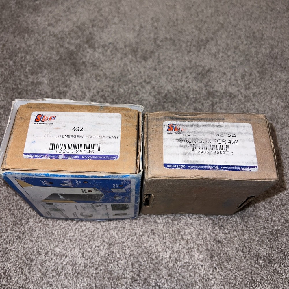 SDC 492 EMERGENCY DOOR RELEASE