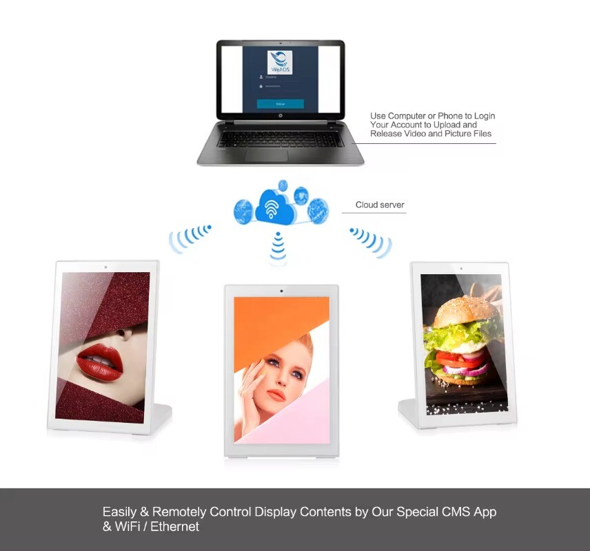10.1 Inch Interactive Tabletop Touch Screen Advertising Digital Signage and Menu