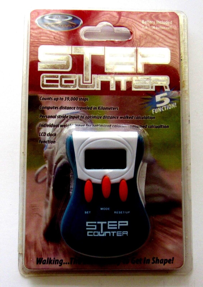 SOLARAY STEP COUNTER  5 FUNCTION