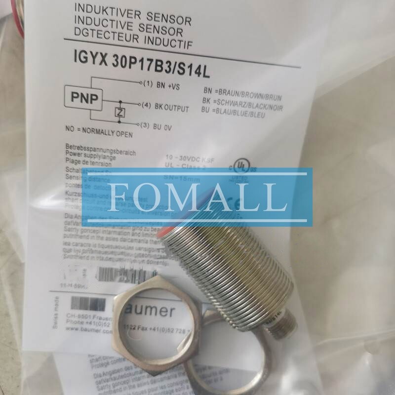 1Pcs New Proximity Switch sensor IGYX 30P17B3/S14L