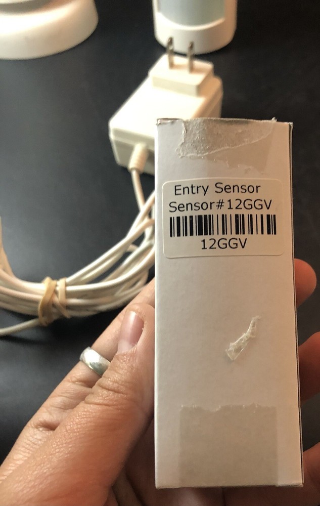 SimpliSafe Home Security System Piece Original White Works Vg3