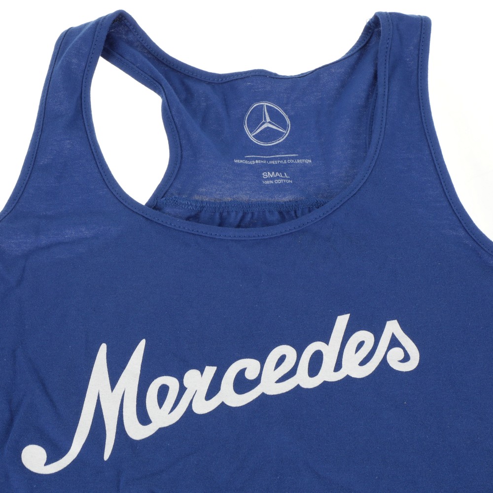 Mercedes Ladies Script Tank Top Small
