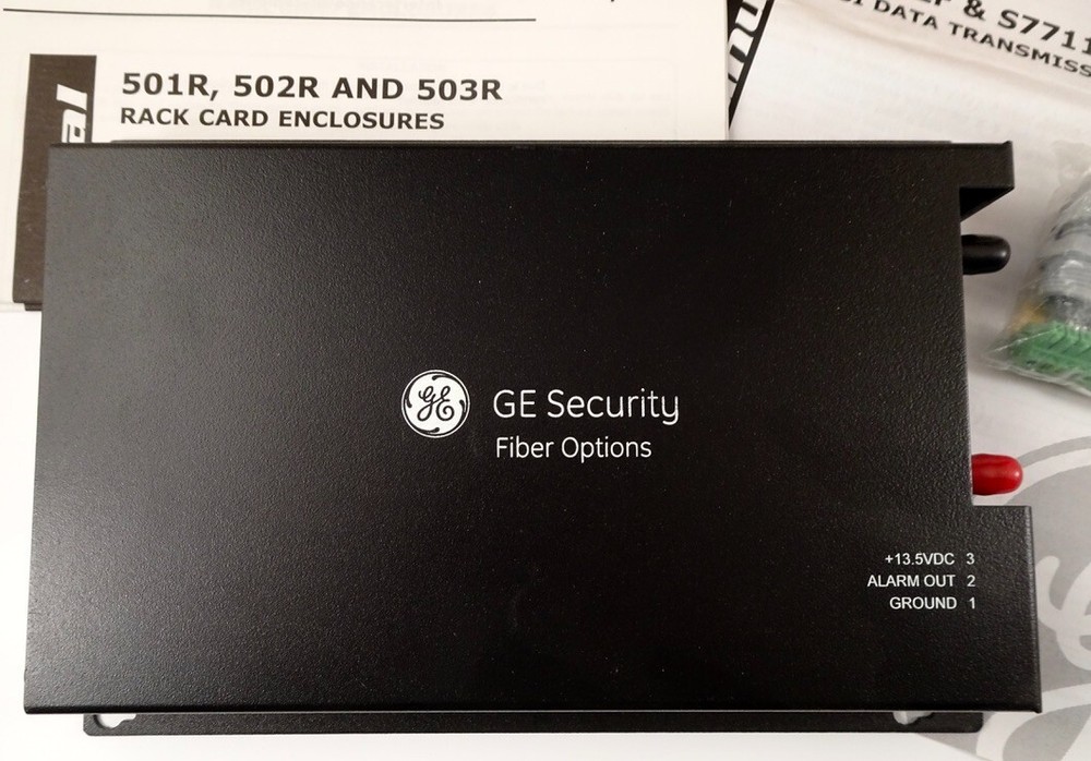 GE Security Interlogix 501R Rack Card Enclosure, New In Box