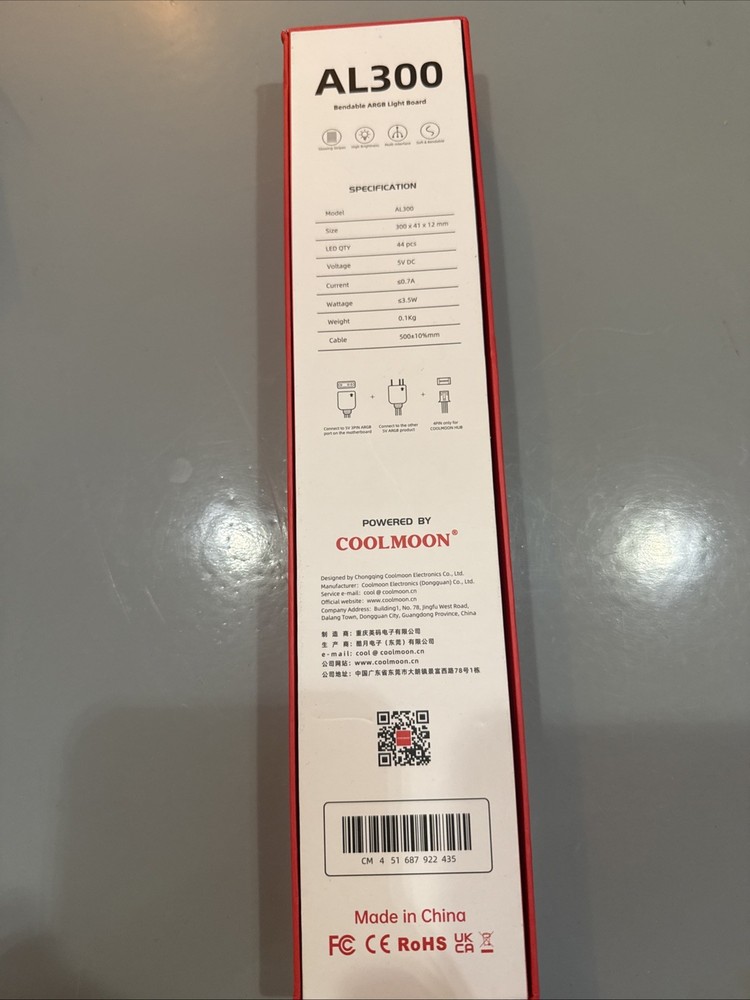 AL300 WHITE ARGB LED Light Strip 5V 3PIN ARGB Sync