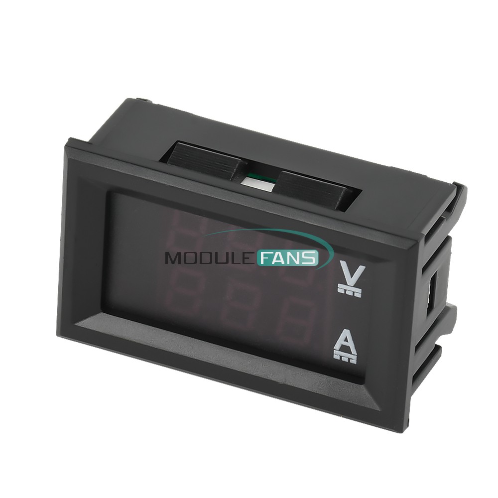 DC 100A Voltmeter Ammeter Volt Amp Meter Voltage Current Tester with Shunt