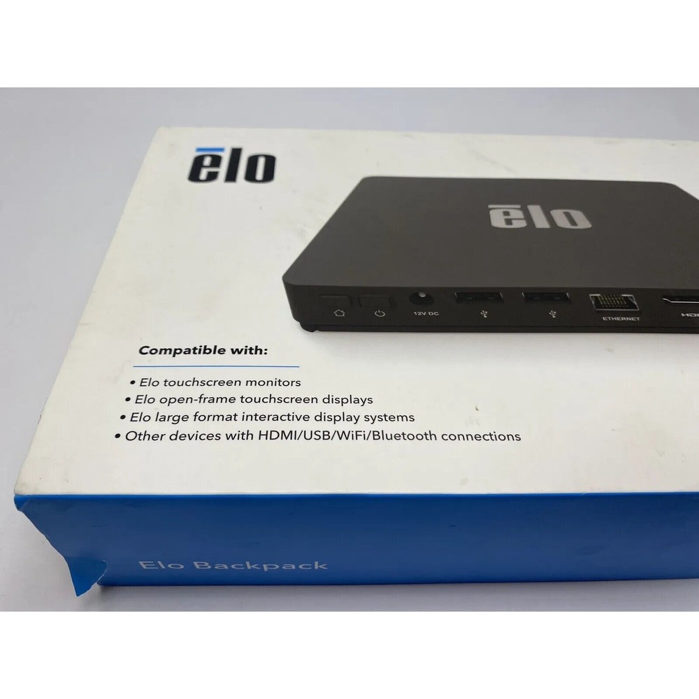 Elotouch Electronics E611864 Backpack Android 7.1 Arm A53 Case 2ghz Octacore