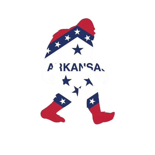 Arkansas Bigfoot Sticker Decal