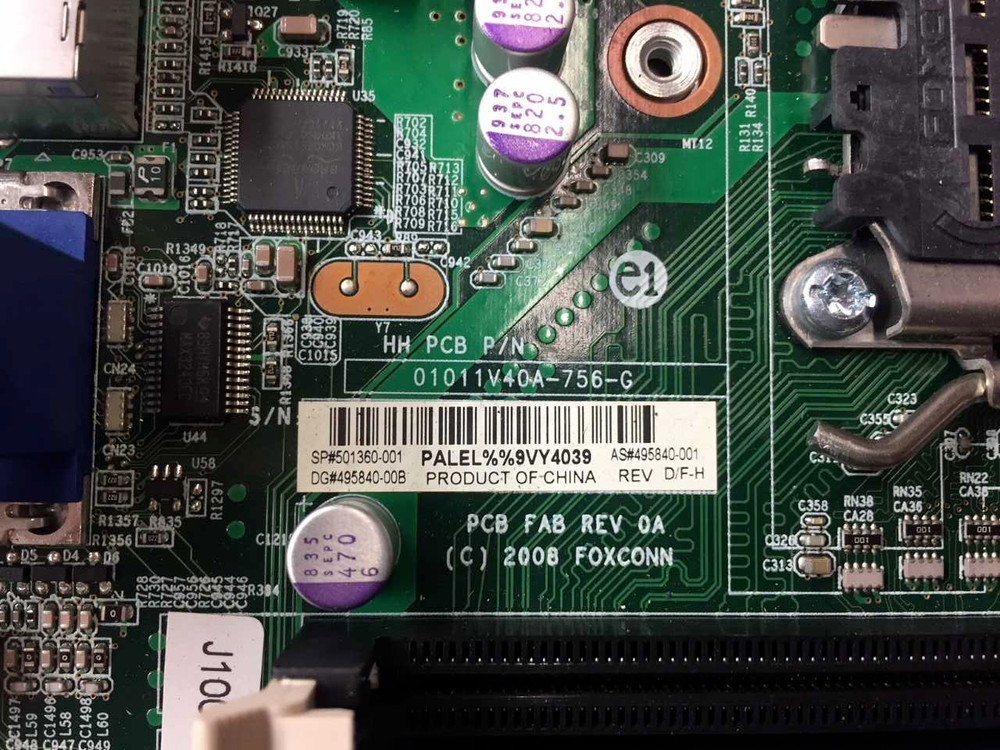 501360-001 HP PROLIANT DL165G5 SYSTEM BOARD