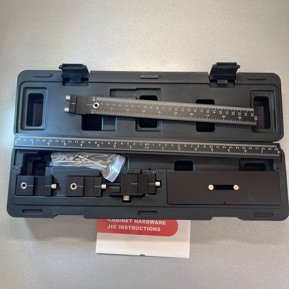 Cabinet Hardware Jig, Aluminum Alloy Pull Install Template Tool Handles & Pulls