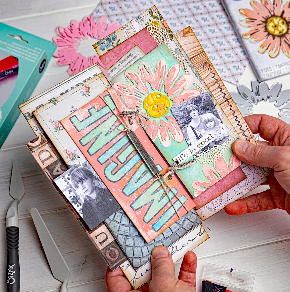 Sizzix Thinlits Alphanumeric Bulletin 43pc set #666281 Retail $40.99 Tim Holtz