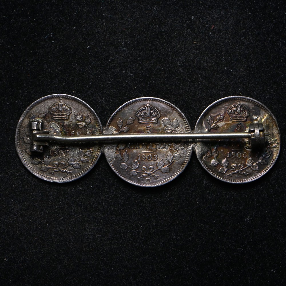Canada 5 Cent Silver Pin for Lapel (cn15987)